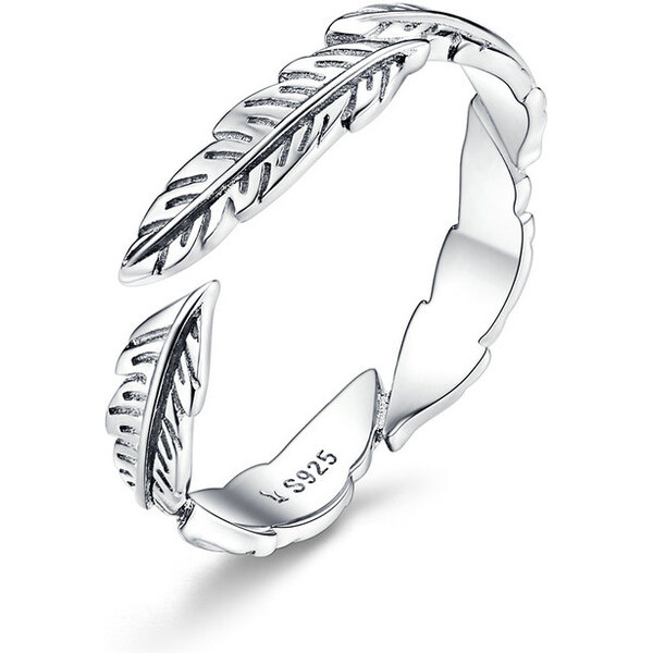 Emporial Royal Fashion nastaviteľný prsteň Lístky 41542643