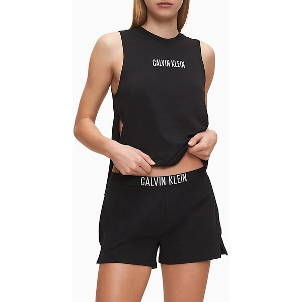 Dámske kraťasy KW0KW01007-BEH čierna - Calvin Klein 35640092