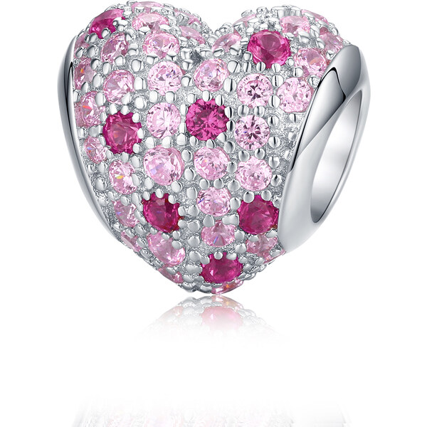 Emporial Royal Fashion prívesok Sladké ružové srdce 41662190