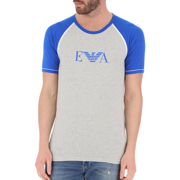 Pánske tričko 110811 0P529 00048 sivomodrá - Emporio Armani 26094802