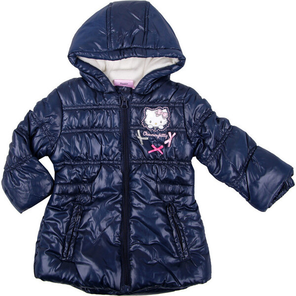 DISNEY Charmmy Kitty dievčenská prešívaná modrá bunda 16470405