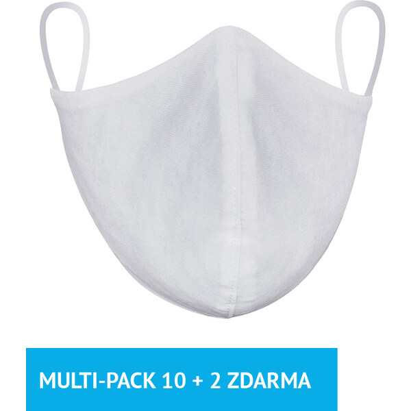 Liliana Multi-packochrannérúškanatvárzvysokokvalitnejbavlnybiele10ks 16416790