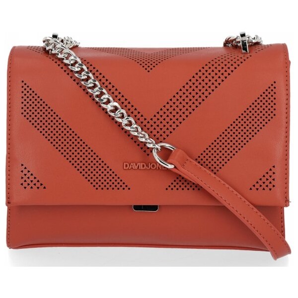 Dámska kabelka listonoška David Jones tehlová 6281-1 27612873