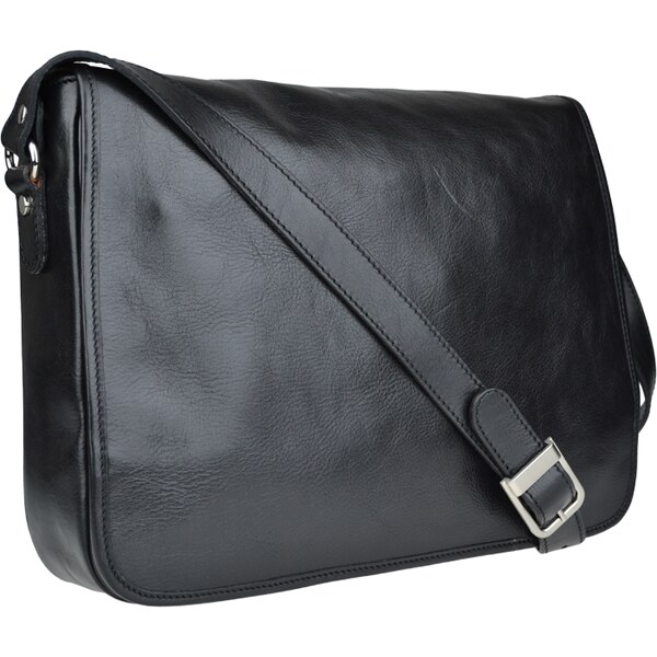 Kožená aktovka Lorenzo Nero čierna NovaKabelka.sk 48817631