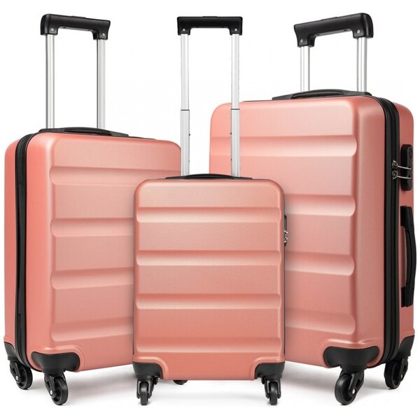 Set kufrov - rodinný set na cesty KONO, telový 33628629