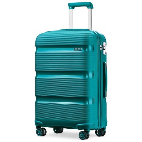 Kufor - KONO pastelový malý na cesty, tyrkysový 28272656