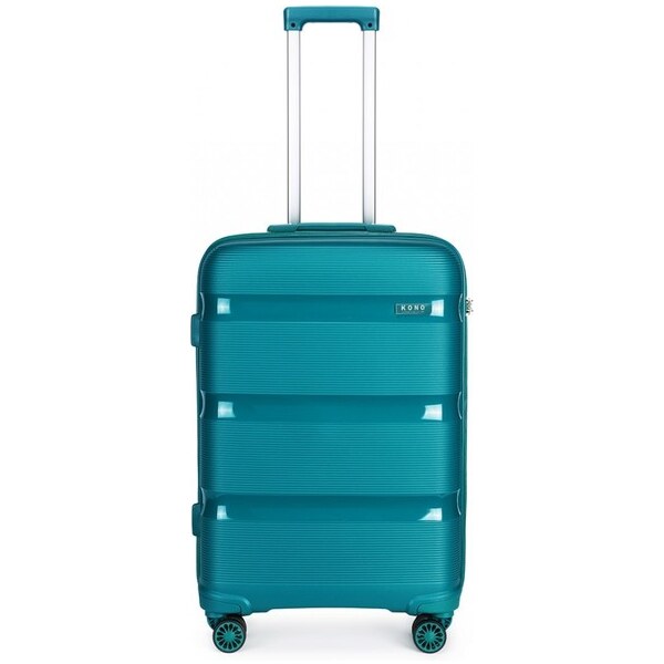Kufor - KONO pastelový stredný na cesty, tyrkysový 16555673