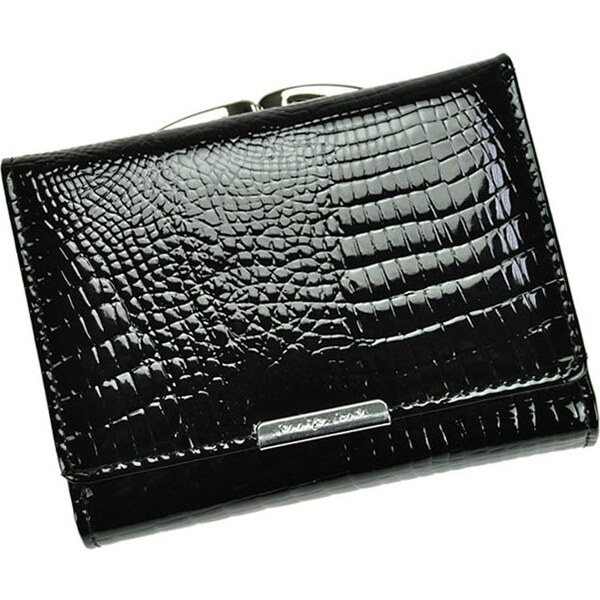 Jennifer Jones čierna kožená peňaženka 5243 50069751