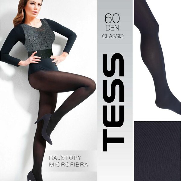 TESS Dámske tmavo-modré pančuchy CLASSIC MICRO 60 DEN 16655811