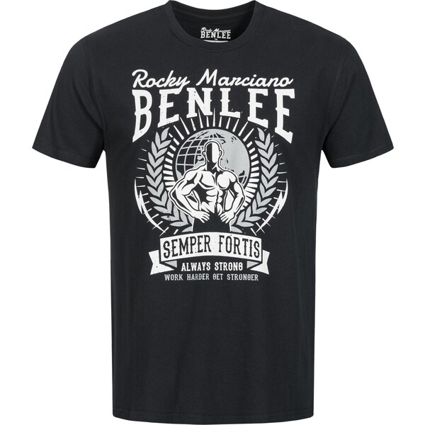 Benlee Funkčné tričko Lucius čierna / biela 61943172