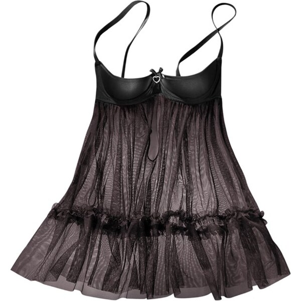 PETITE FLEUR GOLD Negližé čierna 54223236