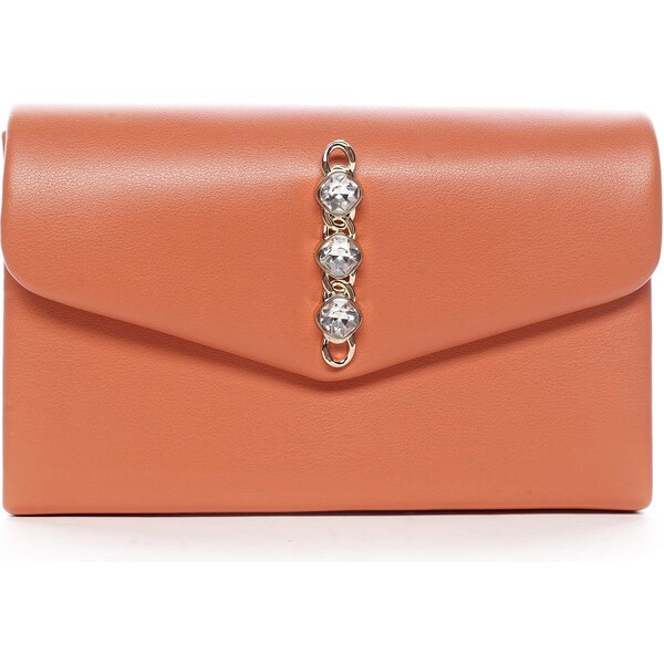 Dámska listová kabelka oranžová - Michelle Moon Idaymane oranžová 57978482