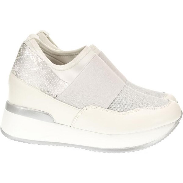 BOSIDO Dámske biele poltopánky ANIKA 16773102