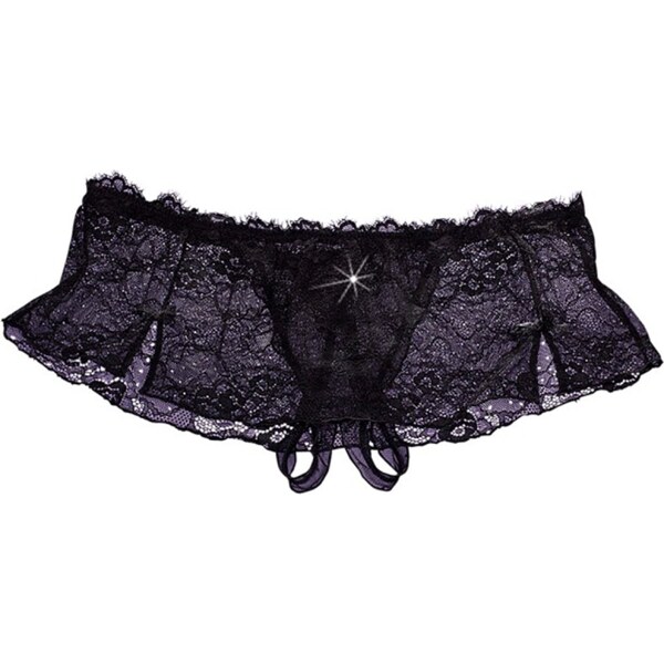 PETITE FLEUR GOLD Tangá čierna 66173803