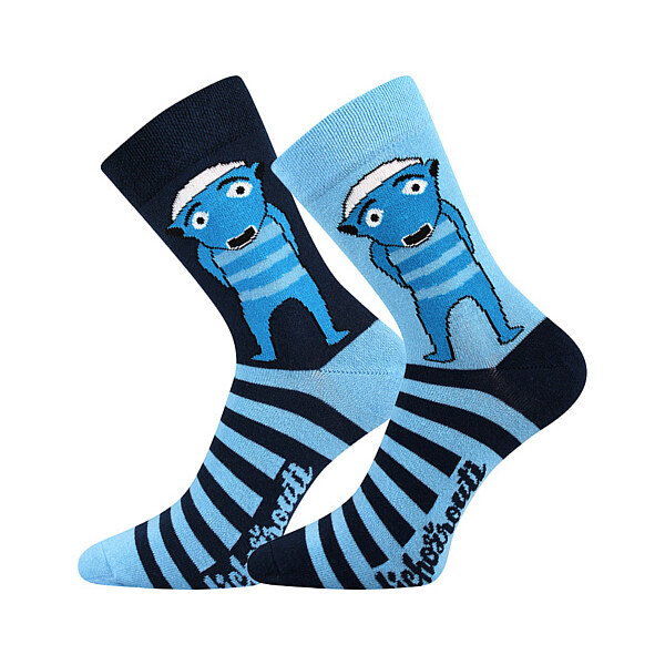 Boma LI00 pánske farebné ponožky k filmu Lichožrouti - vzor HIHLÍK Mix 63131992