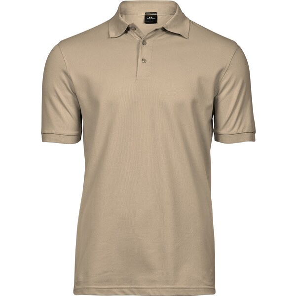 Tee Jays pánske elastické polo krátky rukáv zapínanie 3 gombíky 62675480