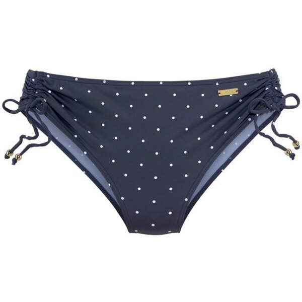 LASCANA Bikinové nohavičky Sparkel námornícka modrá / biela 63140481