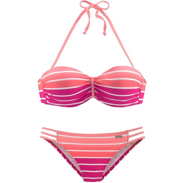 VENICE BEACH Bikiny ružová 16596125