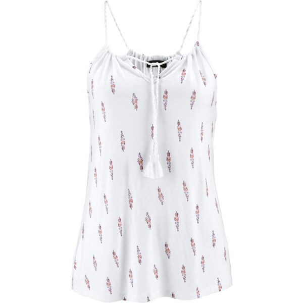 LASCANA Top broskyňová / biela 54440633