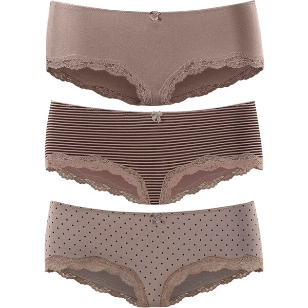 LASCANA Nohavičky hnedá 20620183