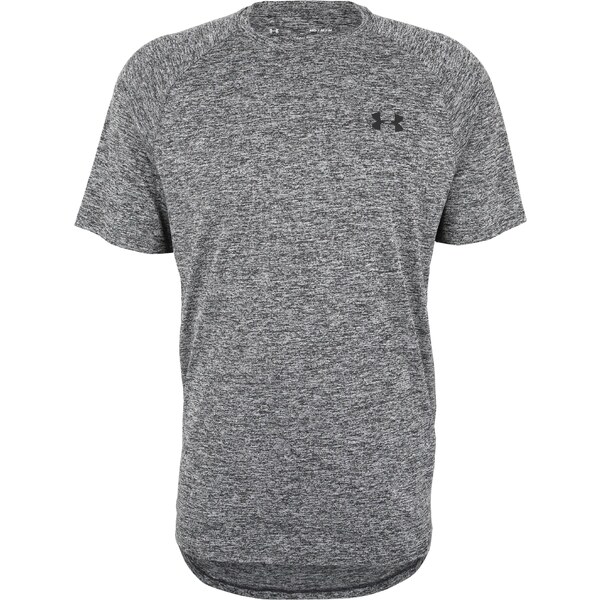 UNDER ARMOUR Funkčné tričko Tech 2.0 sivá melírovaná / čierna 12646802