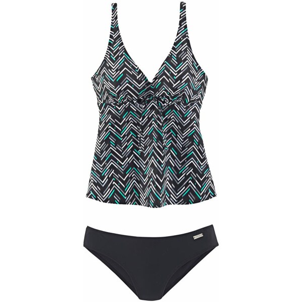 LASCANA Tankiny čierna / biela 54225771