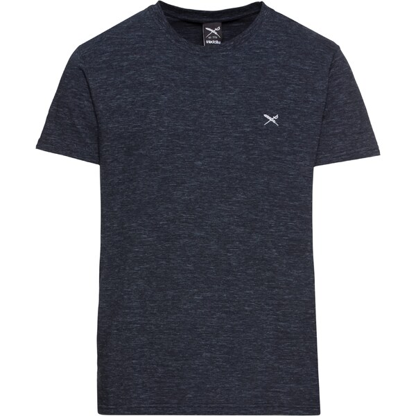 Iriedaily Tričko Chamisso modrá melírovaná 12646856
