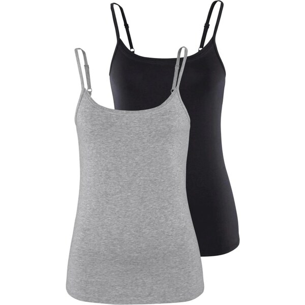 VIVANCE Top sivá / čierna 54629025