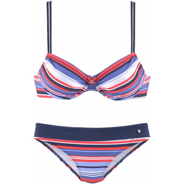 s.Oliver Bikiny modrá / červená / biela 54221145