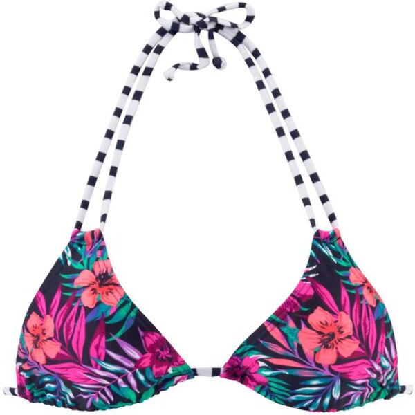 VENICE BEACH Bikinový top Summer námornícka modrá / zmiešané farby / 17561501