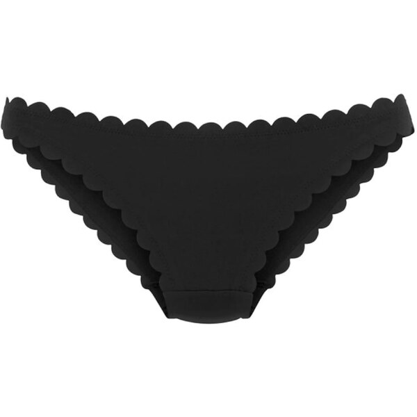 LASCANA Bikinové nohavičky Scallop čierna 17189193