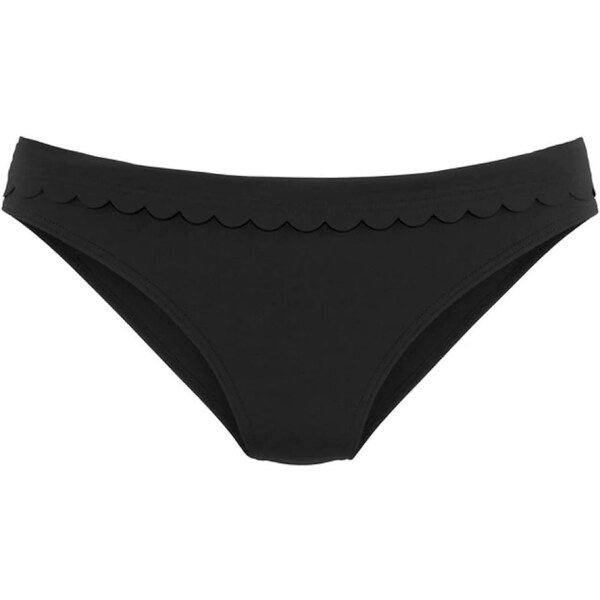 LASCANA Bikinové nohavičky Scallop čierna 54222935