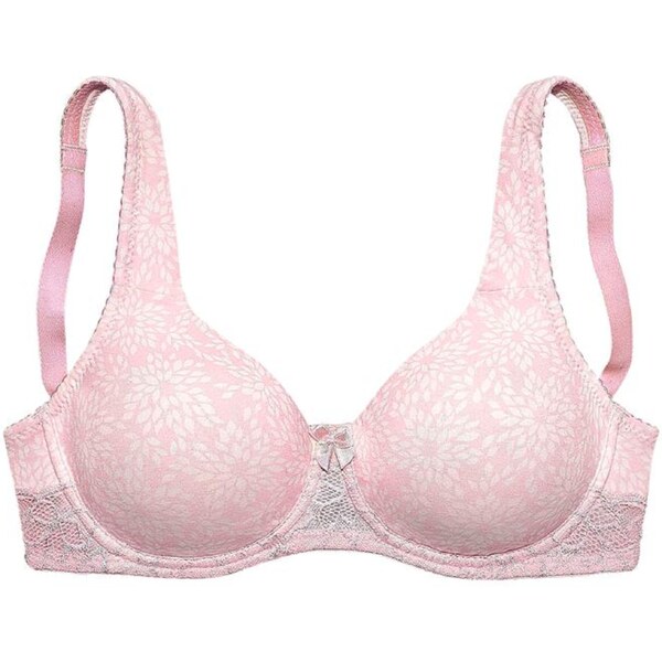 NUANCE Podprsenka ružová / biela 24070207