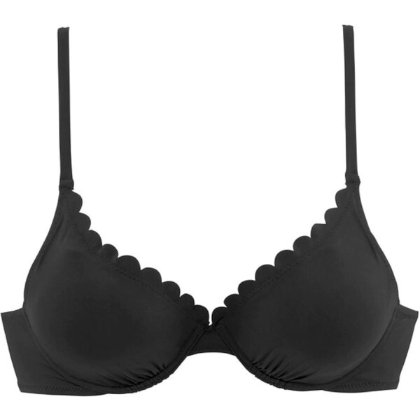 LASCANA Bikinový top čierna 25570523