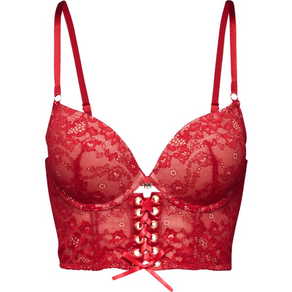 JETTE Korzet červená 54222997