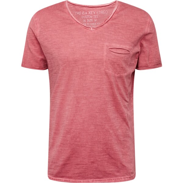 Key Largo Tričko Soda pastelovo červená 13965994