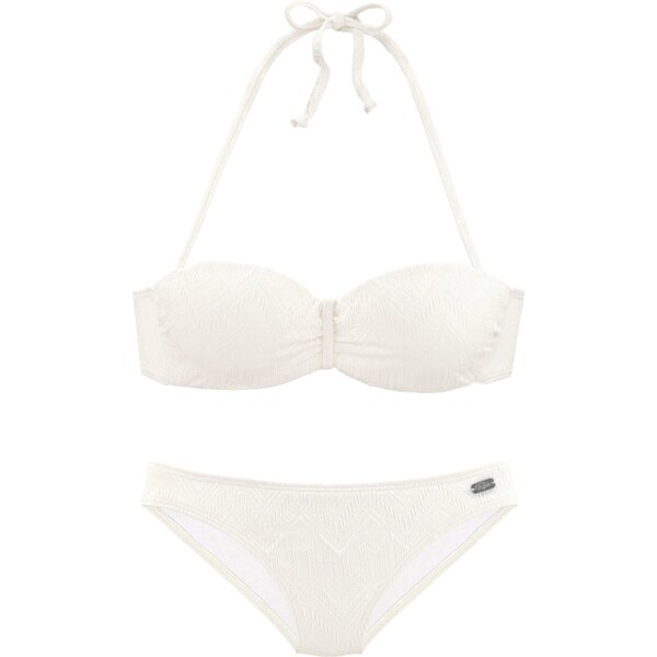 BUFFALO Bikiny biela ako vlna 53487799