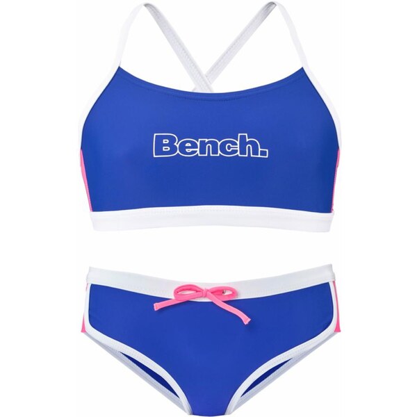 BENCH Bikiny kráľovská modrá / biela 54221009