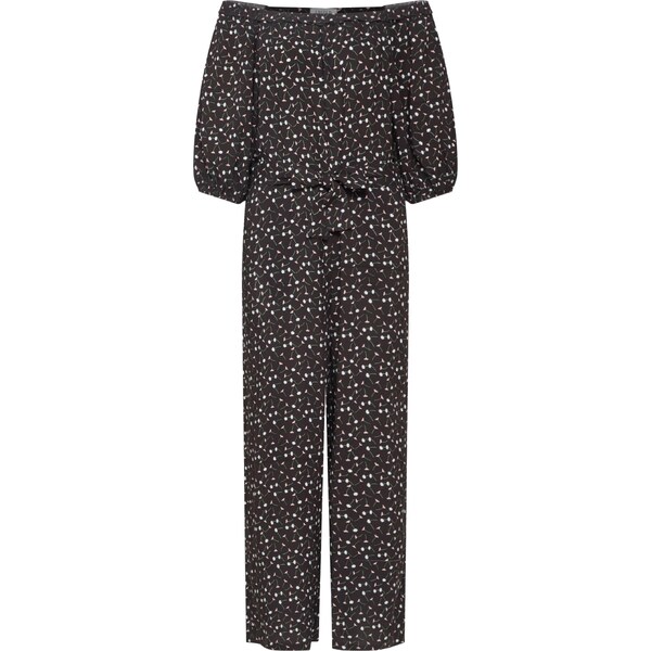 EDITED Overal Bellona ružová / čierna / biela 55004390