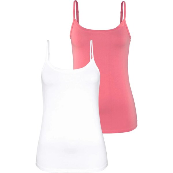 VIVANCE Top ružová / biela 54221116