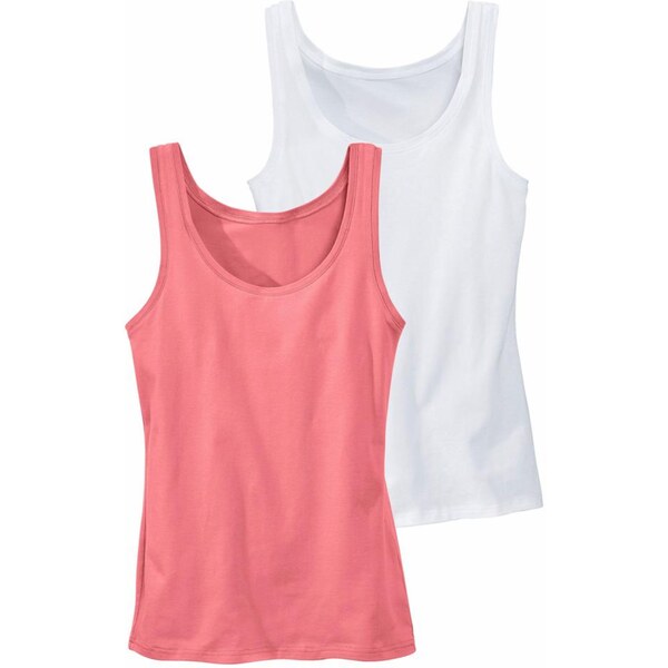 VIVANCE Top tmavoružová / prírodná biela 54629026