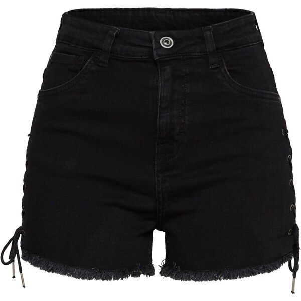 Urban Classics Džínsy čierny denim 24546994