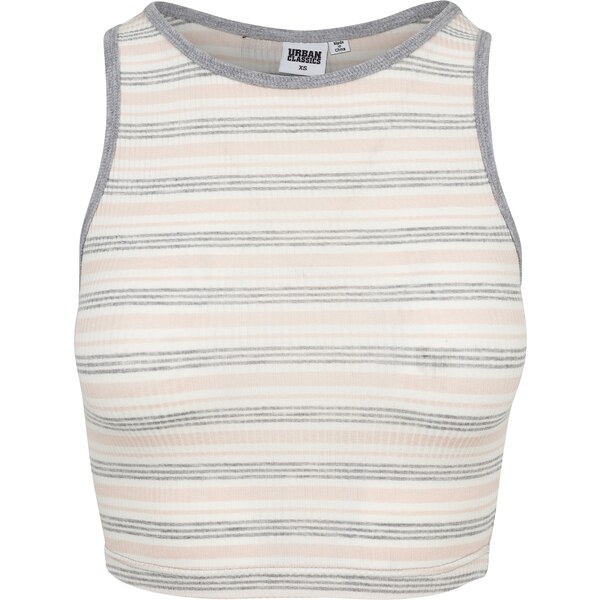 Urban Classics Top svetlosivá / svetloružová / biela 63140362