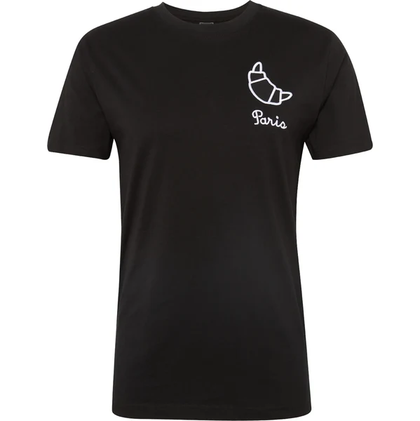 Mister Tee Tričko Paris čierna / biela 66307338