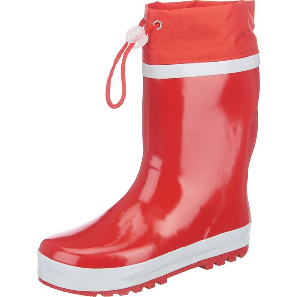 PLAYSHOES Gumáky červená / biela 20095743