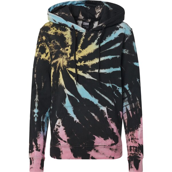 Urban Classics Mikina svetlomodrá / žltá / ružová / čierna 16943087