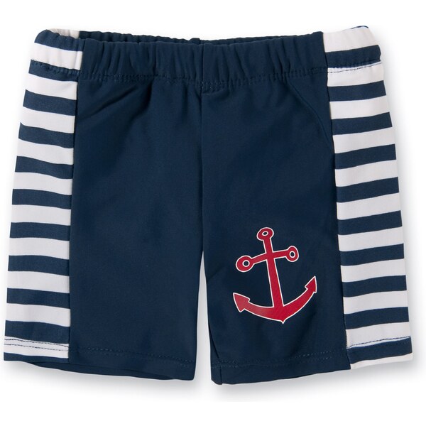 PLAYSHOES Plavky námornícka modrá / ohnivo červená / biela 23139994