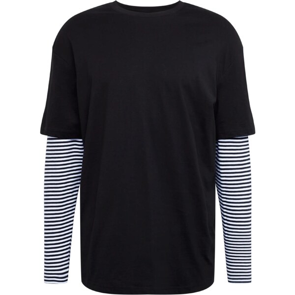 Urban Classics Tričko čierna / biela 16661625