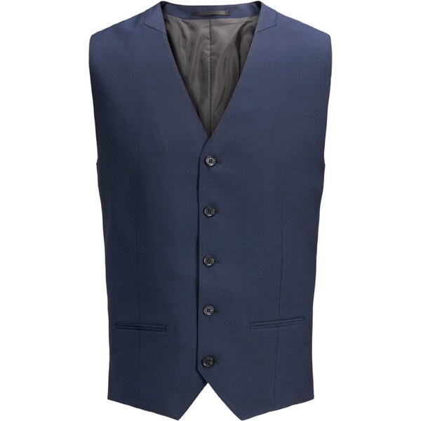 JACK & JONES Vesta k obleku JPRSOLARIS tmavomodrá 48602625