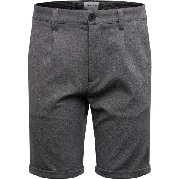 Lindbergh Plisované nohavice sivá melírovaná 50363850